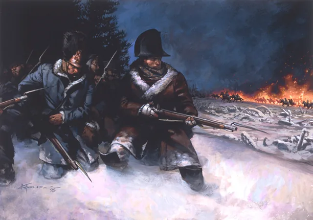 La Guerre de la Empereur — painting by Christopher Moeller, © OSG Games