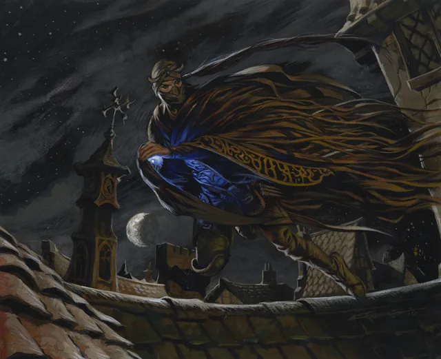 Master Thief — painting by Christopher Moeller, © Wizards of the Coast