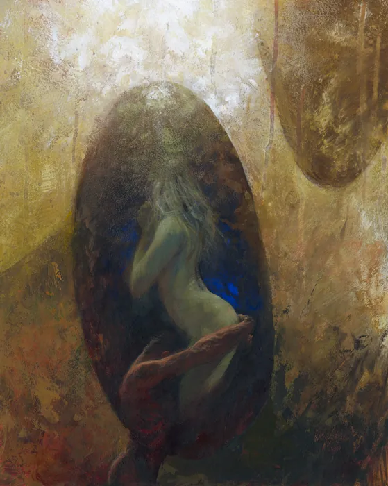 Orpheus — painting by Christopher Moeller, © Christopher Moeller